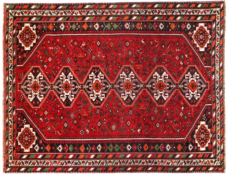 Röda Persien Shiraz  322 x 227 cm