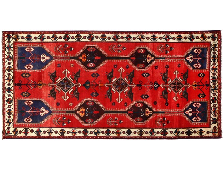 Red  Persia Shiraz Patina   306 x 160 cm