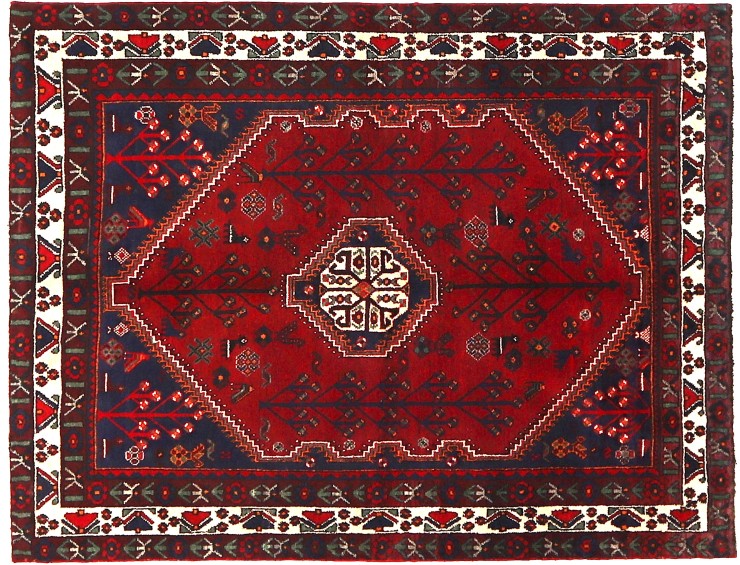 Red  Persia Shiraz  204 x 152 cm