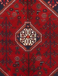 Red  Persia Shiraz  204 x 152 cm