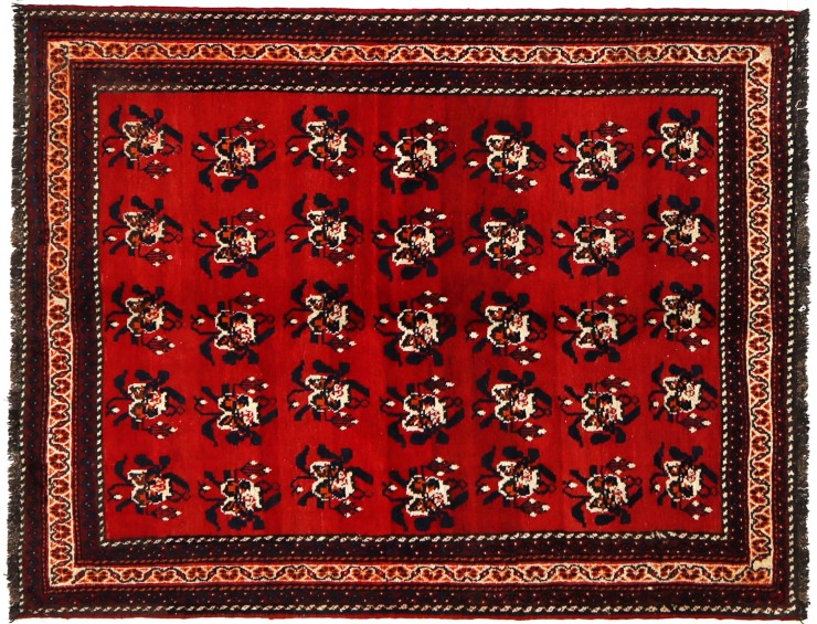 Red  Persia Shiraz  181 x 146 cm
