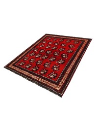 Red  Persia Shiraz  181 x 146 cm