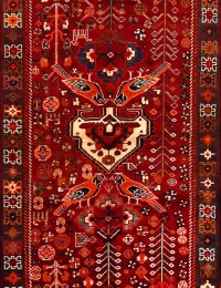Red  Persia Shiraz  191 x 102 cm
