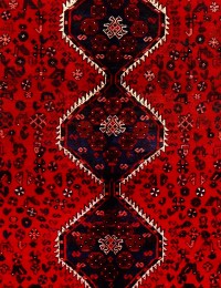 Red  Persia Shiraz  215 x 148 cm