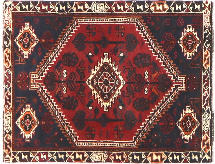 Röda Persien Shiraz  140 x 94 cm