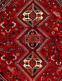 Red  Persia Shiraz  247 x 184 cm