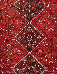 Röda Persien Shiraz  288 x 204 cm