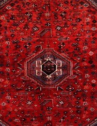 Rood Perzië Shiraz 282 x 174 cm - view 4