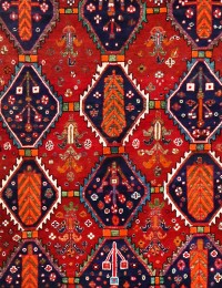 Red  Persia Shiraz  232 x 156 cm