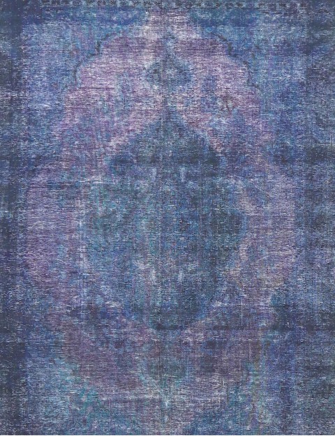 Purper Perzië Perzisch Vintage Tapijt  288 x 201 cm