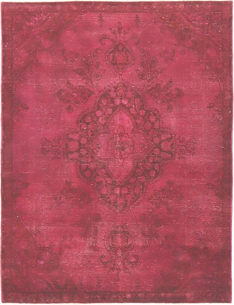 Violet Persan Tapis Persan vintage  246 x 165 cm