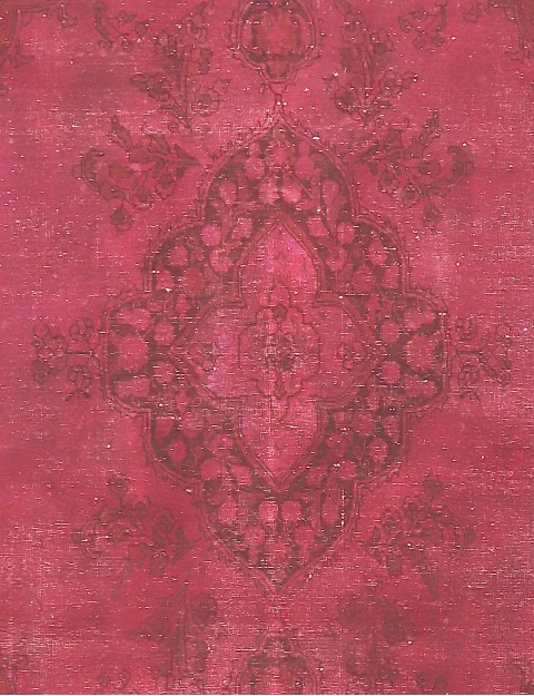 Violet Persan Tapis Persan vintage  246 x 165 cm