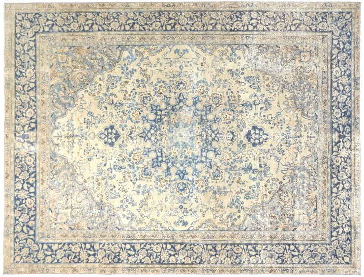 Beige  Persia Persian Vintage Carpet  380 x 280 cm