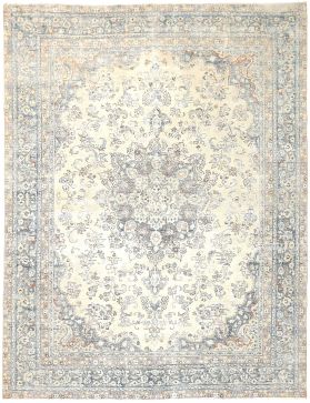 Alfombra persa vintage 353 x 280 beige