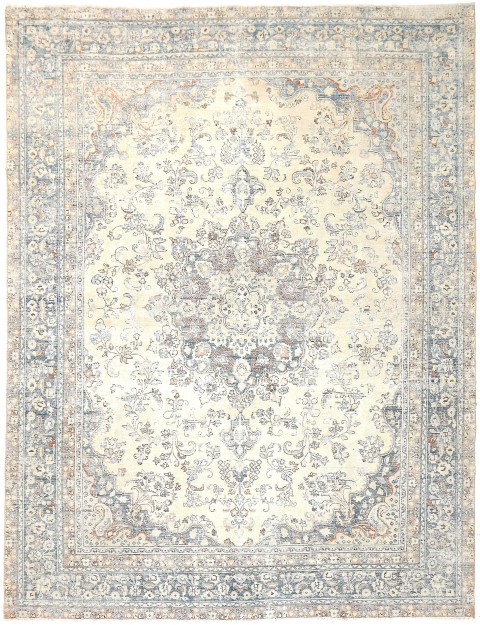 Beige Persia Alfombra persa vintage  353 x 280 cm