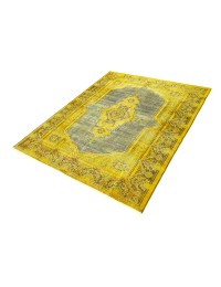 Jaune Persan Tapis Persan vintage 295 x 190 cm - view 2