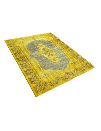 Jaune Persan Tapis Persan vintage 295 x 190 cm - view 3