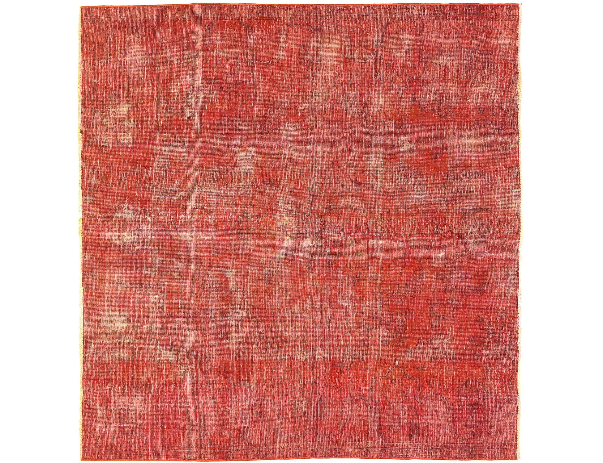 Tapis Persan vintage  orange <br/>225 x 236 cm