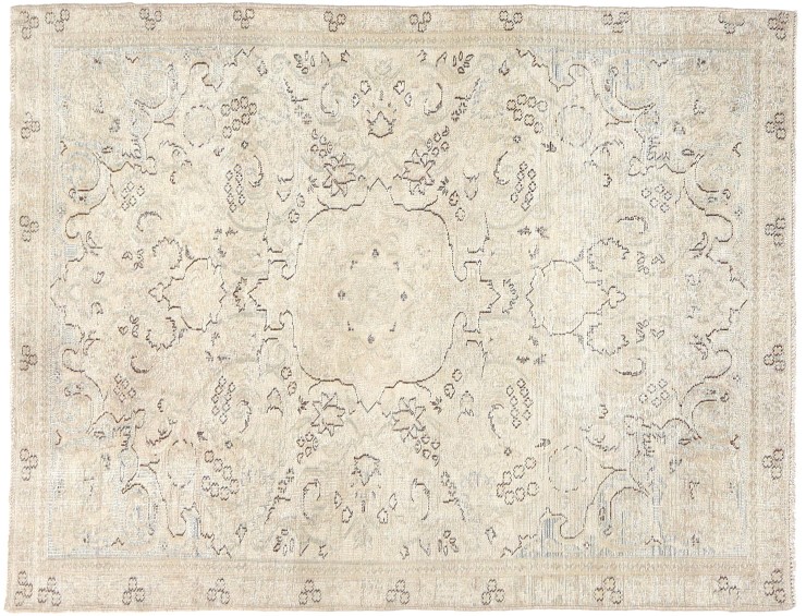 Beige Türkei Vintage Teppich  240 x 143 cm