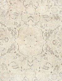 Beige Türkei Vintage Teppich  240 x 143 cm