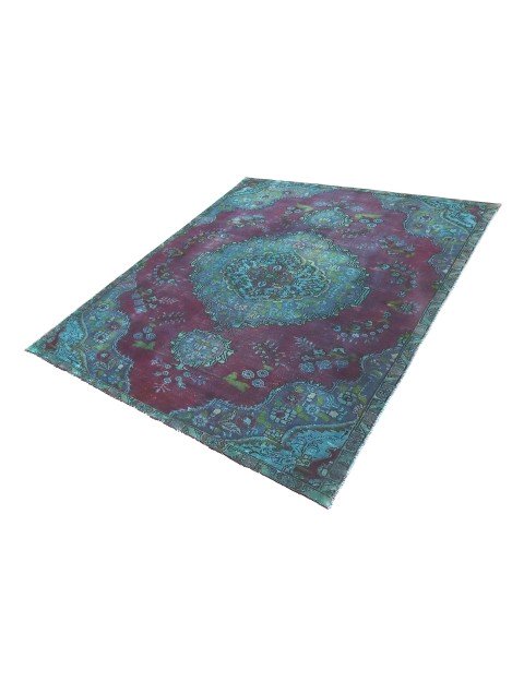 Lila Persien Persisk vintage matta  246 x 162 cm