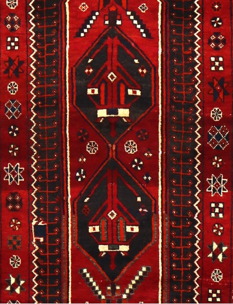 Rot Persien SHIRAZ   270 x 125 cm