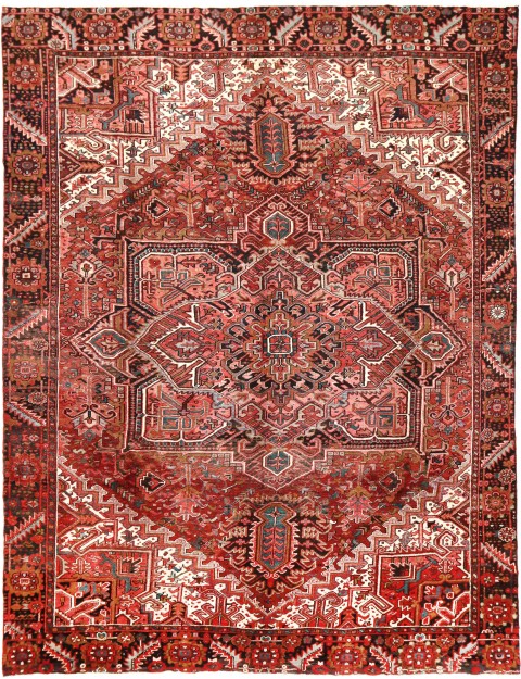 Rot Persien Heriz  400 x 294 cm
