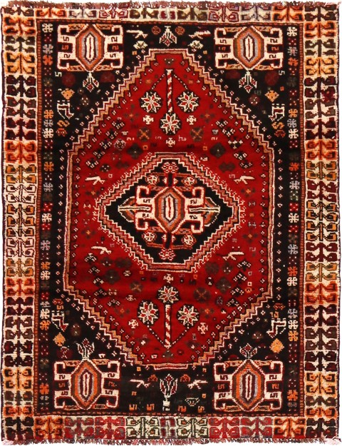 Rot Persien Shiraz  156 x 116 cm