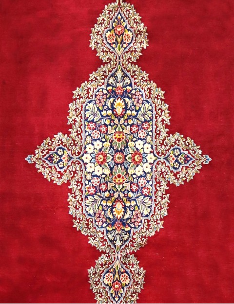 Rot Persien Kerman  326 x 248 cm