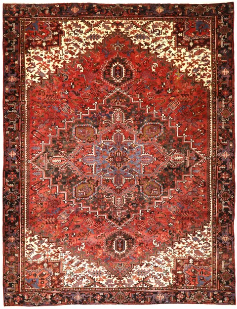 Rot Persien Heriz  388 x 293 cm