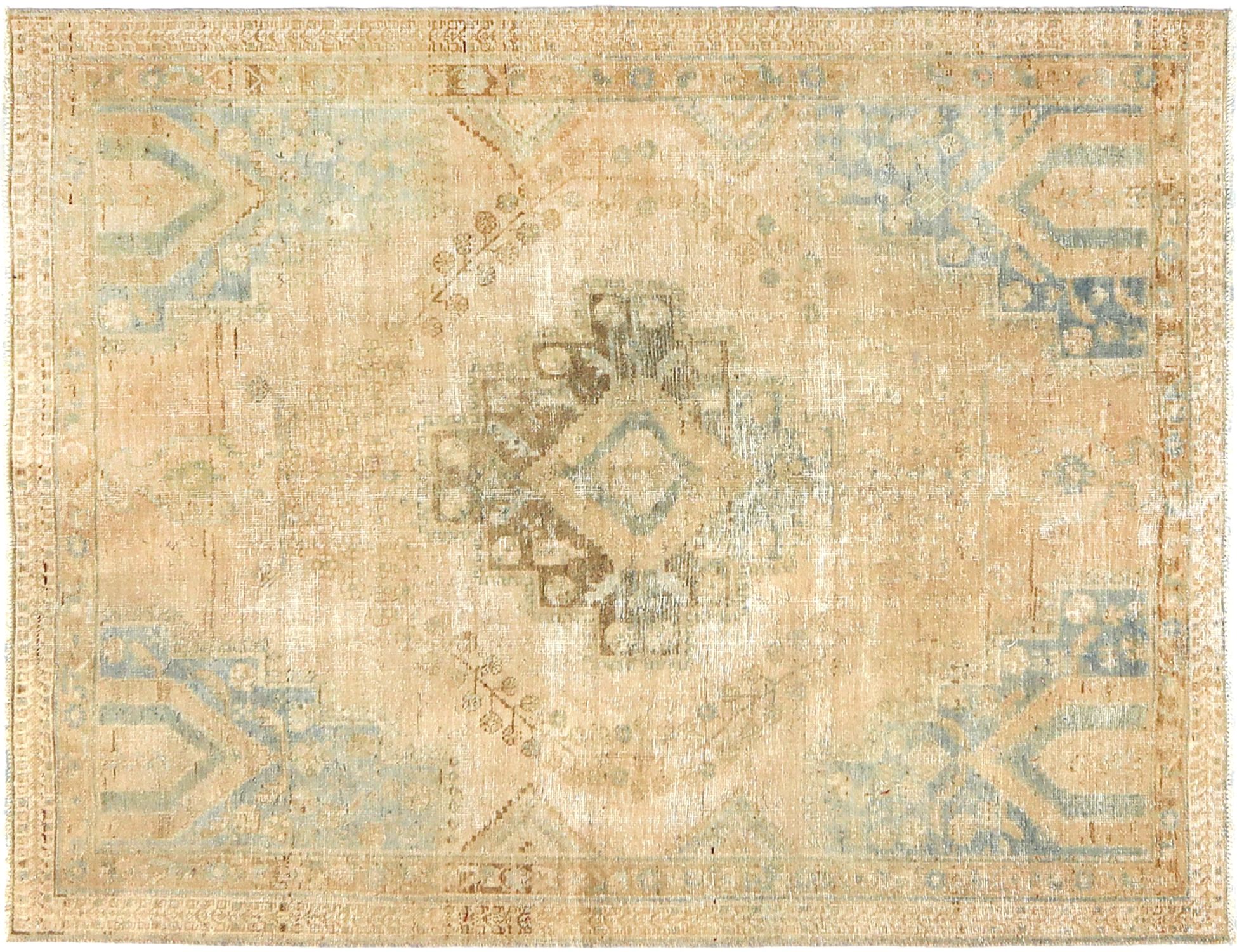 Alfombra persa vintage   197 x 147 cm