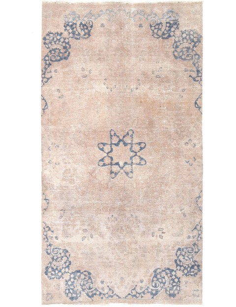 Lila Persien Persisk vintage matta  217 x 123 cm