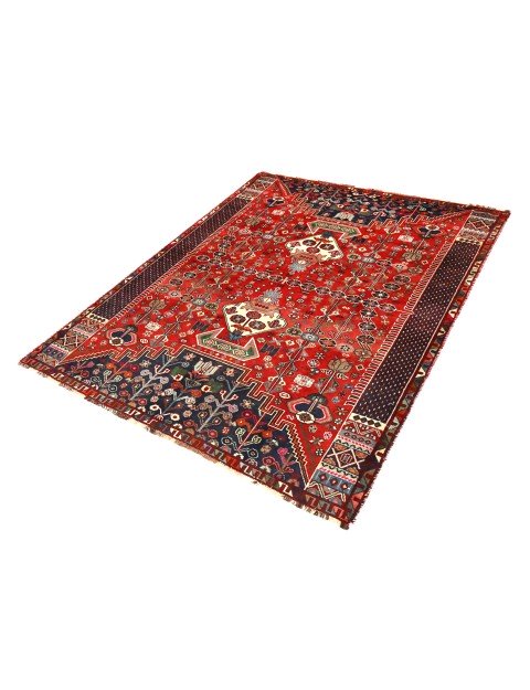 Rouge Persan Tapis Persan vintage  209 x 144 cm
