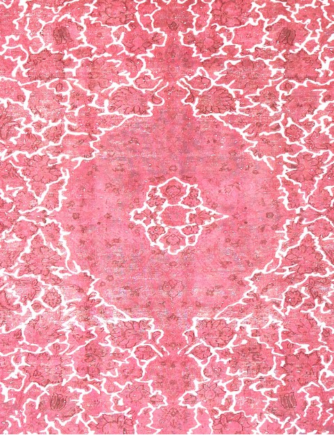 Röda Persien Persisk vintage matta  390 x 210 cm