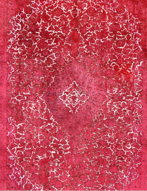 Lila Persien Persisk vintage matta  367 x 270 cm