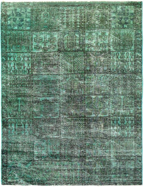 Turkos Persien Persisk vintage matta  256 x 154 cm