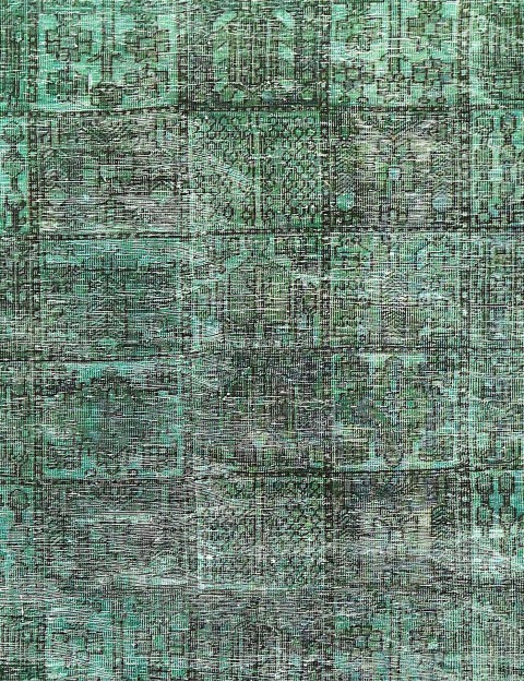 Turkos Persien Persisk vintage matta  256 x 154 cm