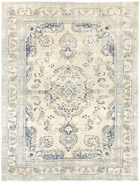 Beige Persien Persisk vintage matta  288 x 190 cm