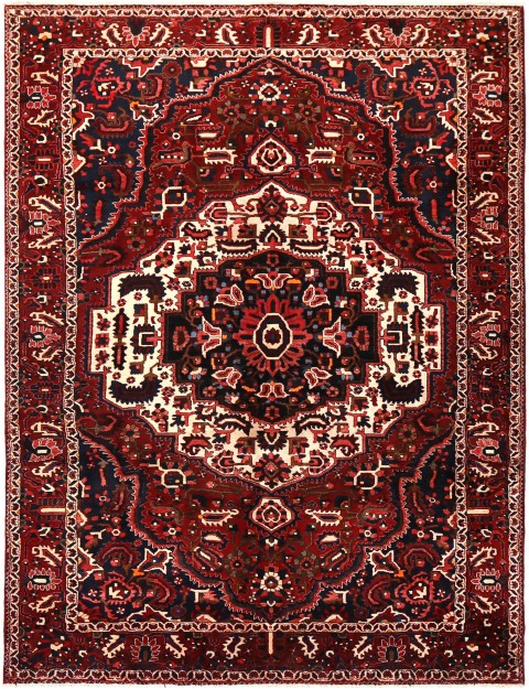 Rot Persien Bakhtiar  310 x 207 cm