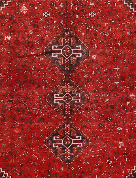 Rot Persien Shiraz  321 x 231 cm