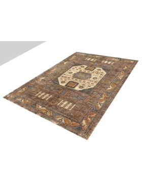 Braun Persien Perserteppich  192 x 149 cm