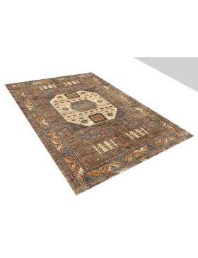 Braun Persien Perserteppich  192 x 149 cm