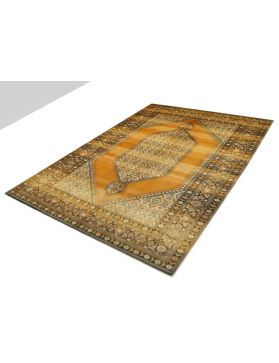 Tapis persan 178 x 124 jaune
