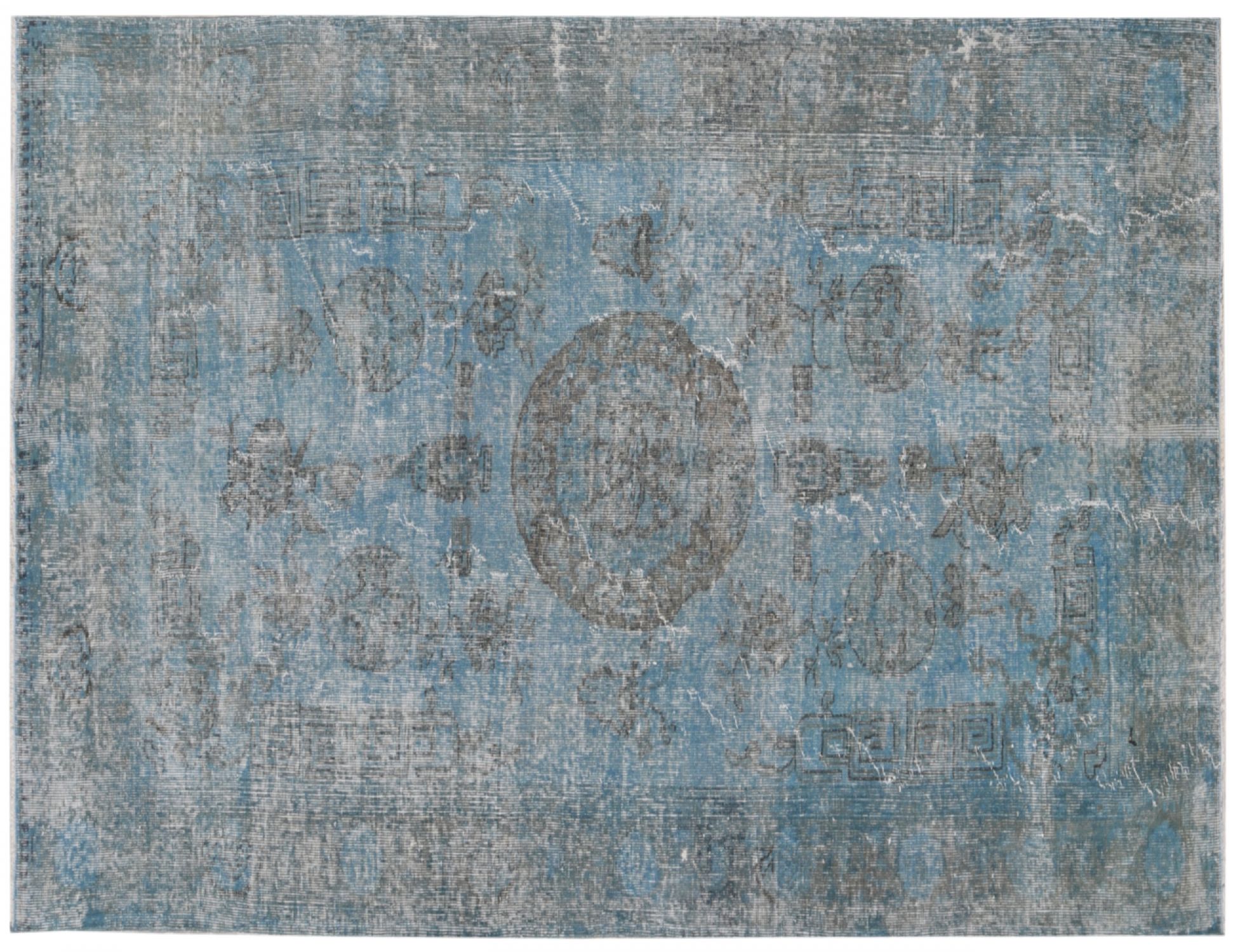 Tappeto Vintage  blu <br/>263 x 146 cm