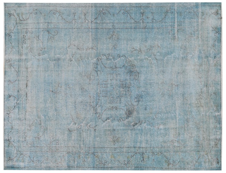 Blu Turco Tappeto Vintage 272 x 165 cm