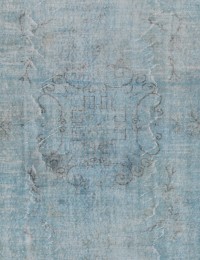 Blå Turkiet Vintage Matta  272 x 165 cm