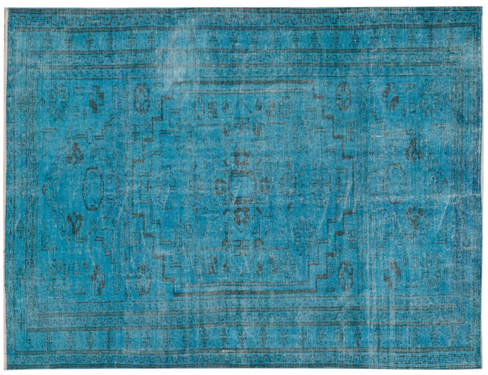 Vintage Carpet  blue <br/>267 x 159 cm
