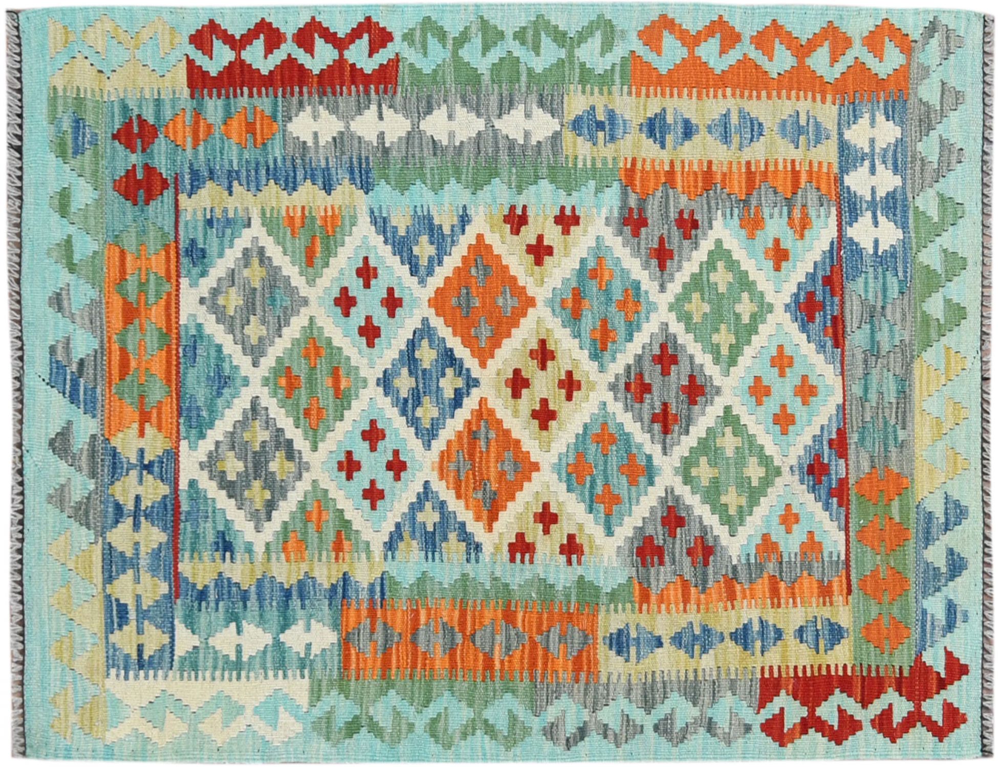 KELIM  multi kleur <br/>120 x 86 cm
