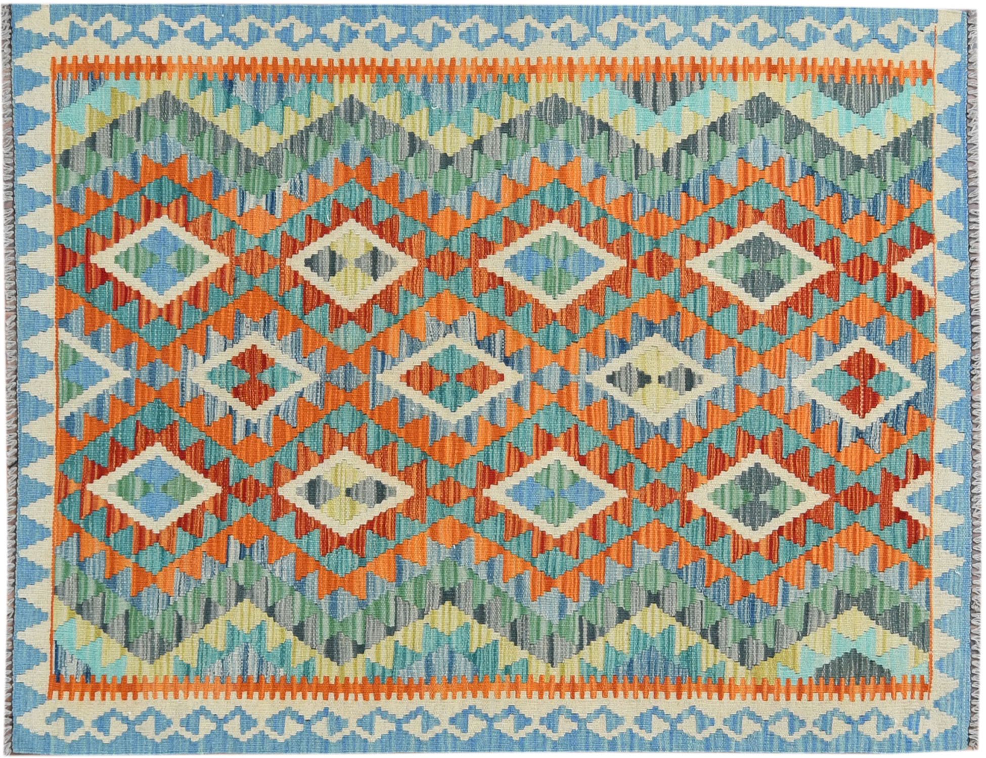 KELIM  flerfärgad <br/>148 x 106 cm