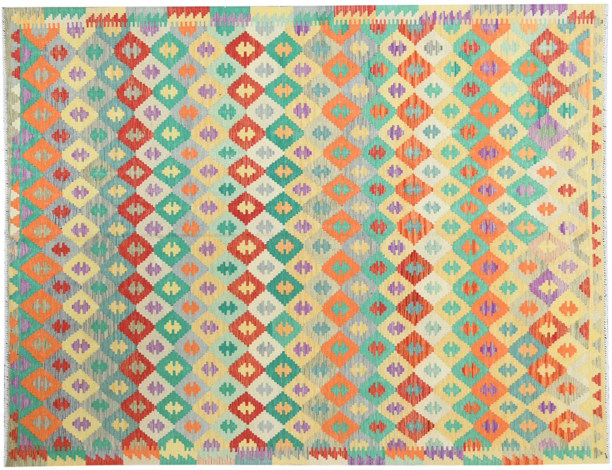 KELIM  flerfärgad <br/>285 x 197 cm